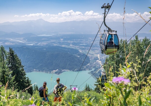     Gerlitzen gondola lifts, Lake Ossiach / Gerlitzen